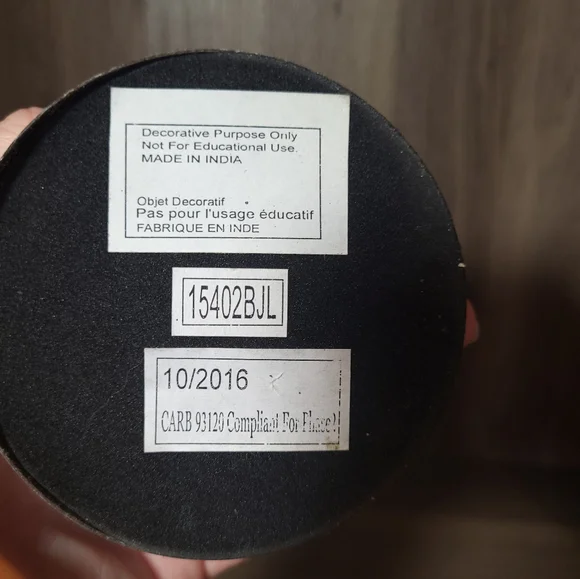 Small Rotating Globe Metal Sphere World Globe Blue Geography Desk Office Decor - Picture 6 of 9